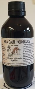 An amber bottle contains 200ml of Valerian root extract
