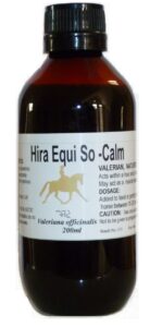 An amber bottle contains 200ml of Valerian root extract